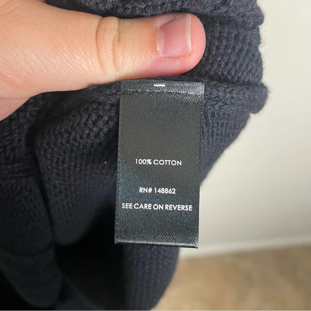 ❌SOLD Torrid Black Cable Knit Sweater Bodycon Shift Dress 2X NWT 12260163 - Picture 12 of 15